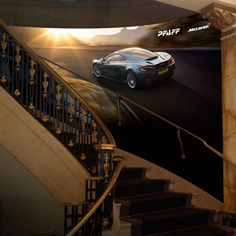 McLaren F1 wall vinyl